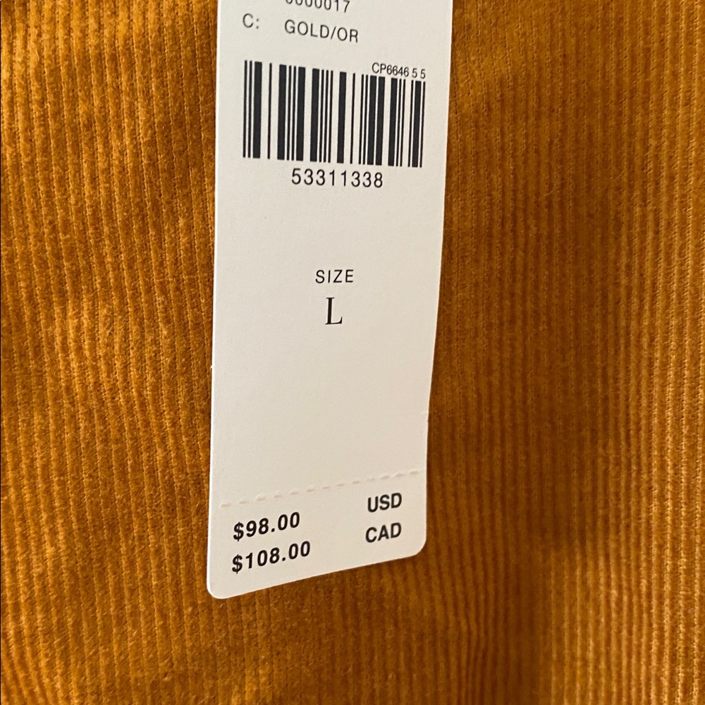 Anthropologie Mustard Blouse - Picture 3 of 7